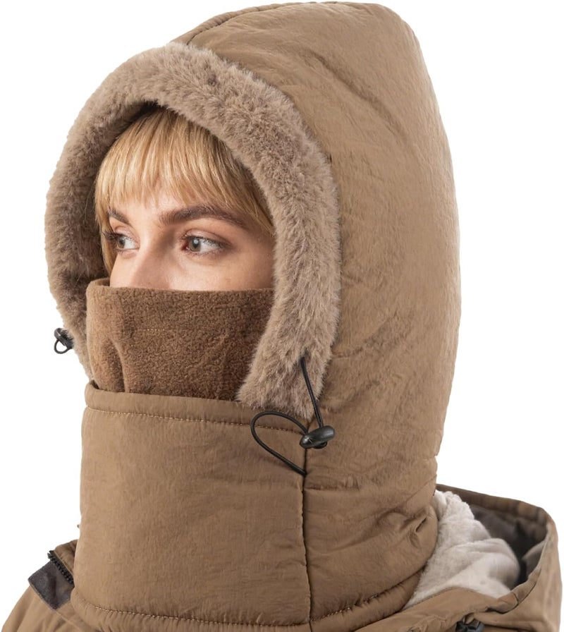 JOYPICKS Balaclava Fleece Ski Mask for Men Women with Face Cover, Water Repellent Windproof for Extreme Cold Weather Skiing Motorcycle - Image 1